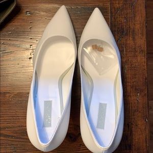 Topshop white pump size 39 new